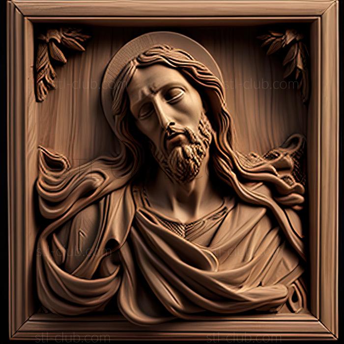 3D model st jesus (STL)